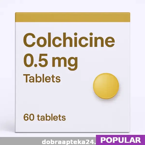 Colchicine 0.5mg - 28 szt. - lek na erekcję